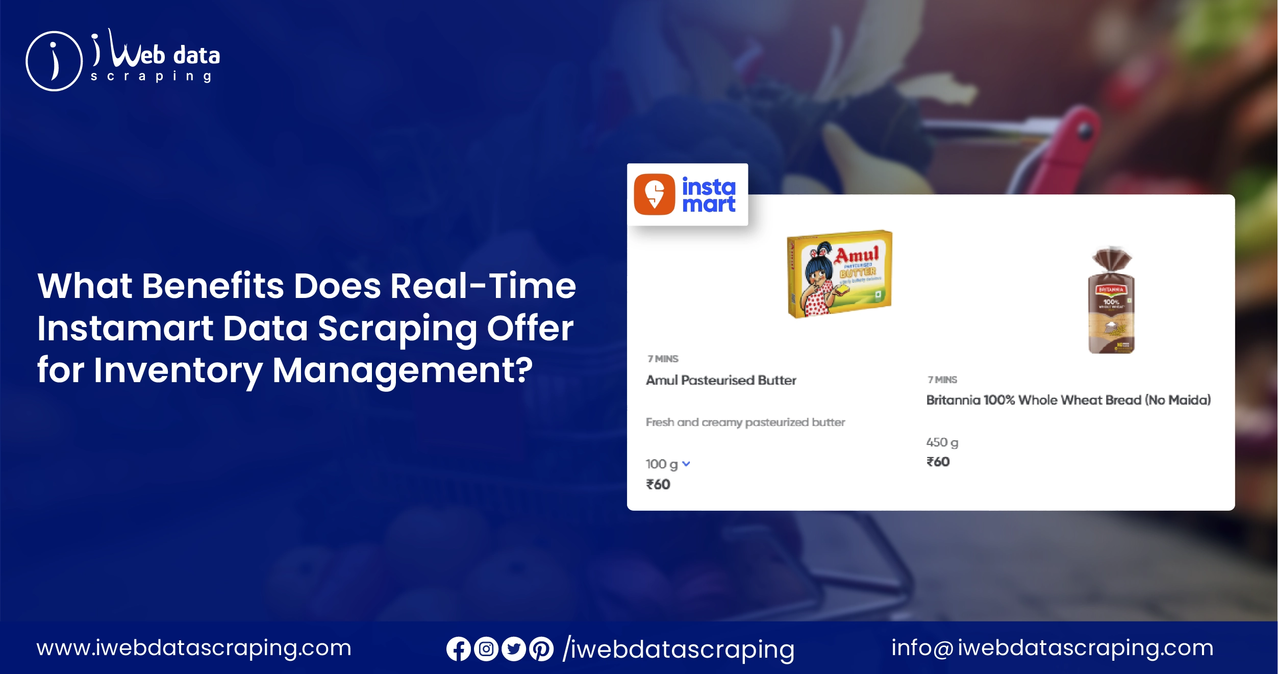 How Real-Time Instamart Data Scraping Helps Grocery Businesses Stay Competitive